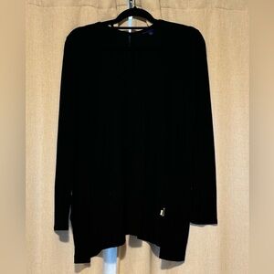 Aeropostale Size M Women’s Black Ribbed Cardigan